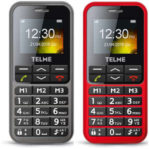 TELME C151 Senior SOS Sim Free Phone