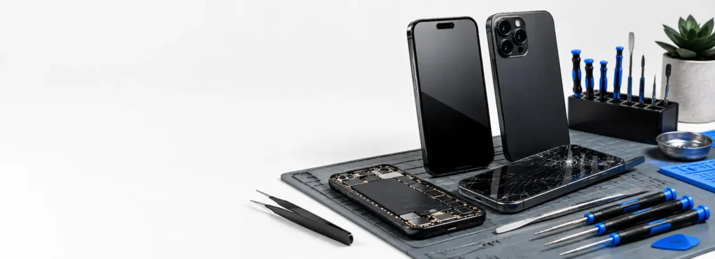 Professional phone repair at FoneFix Honiton