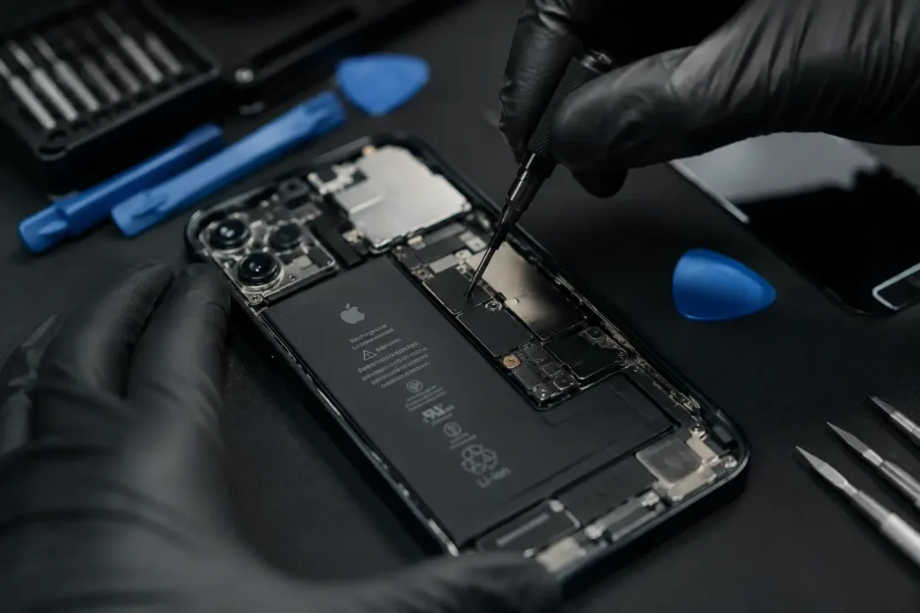Professional iPhone repair at FoneFix Honiton